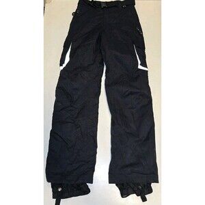 Bogner fire & Ice Ski Snow Board Belted Pants Men’s Size Small Black Insulated